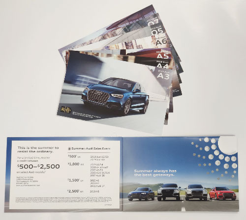 audi direct mailer