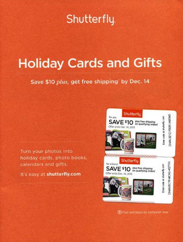 shutterfly direct mailer