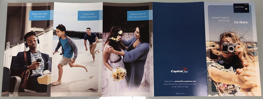 capital one direct mailer