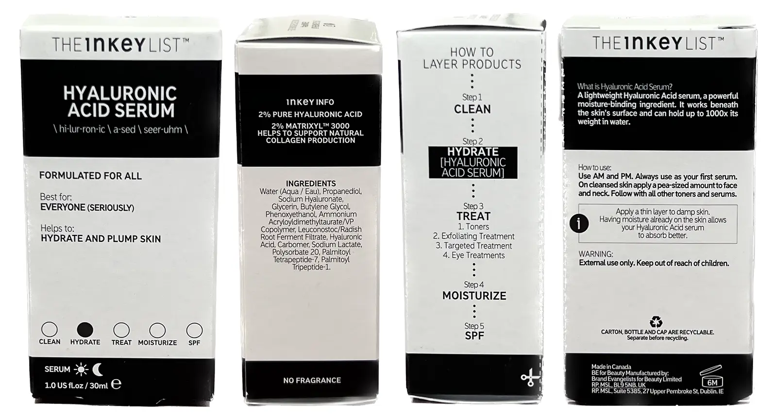 inkey list serum box