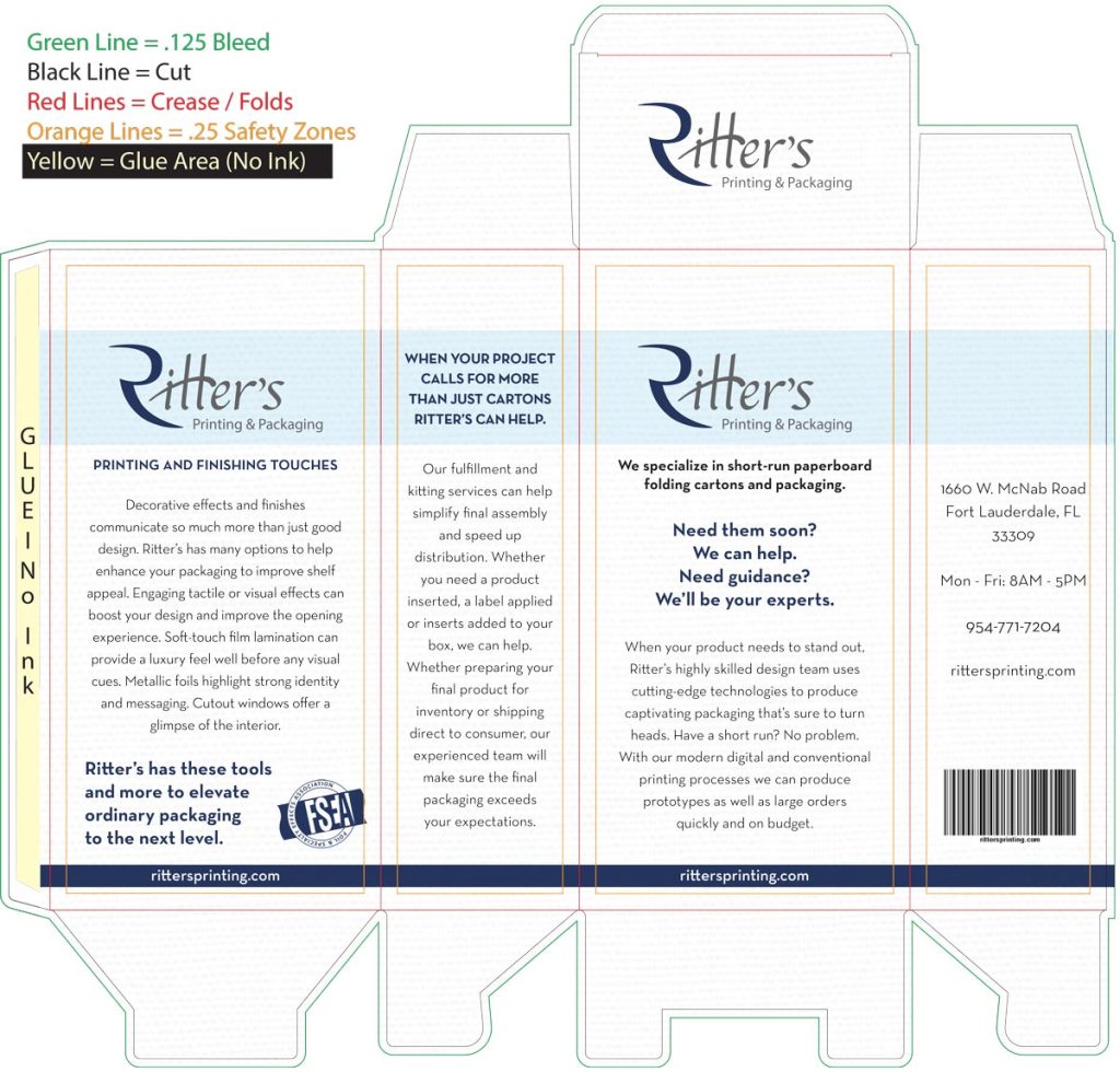 dieline