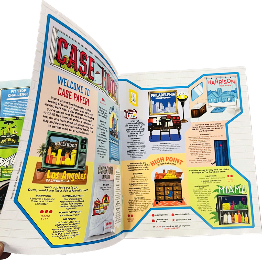 case paper direct mail campaign