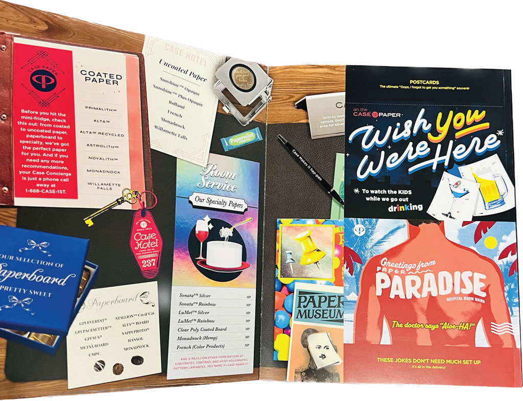 case paper direct mail campaign