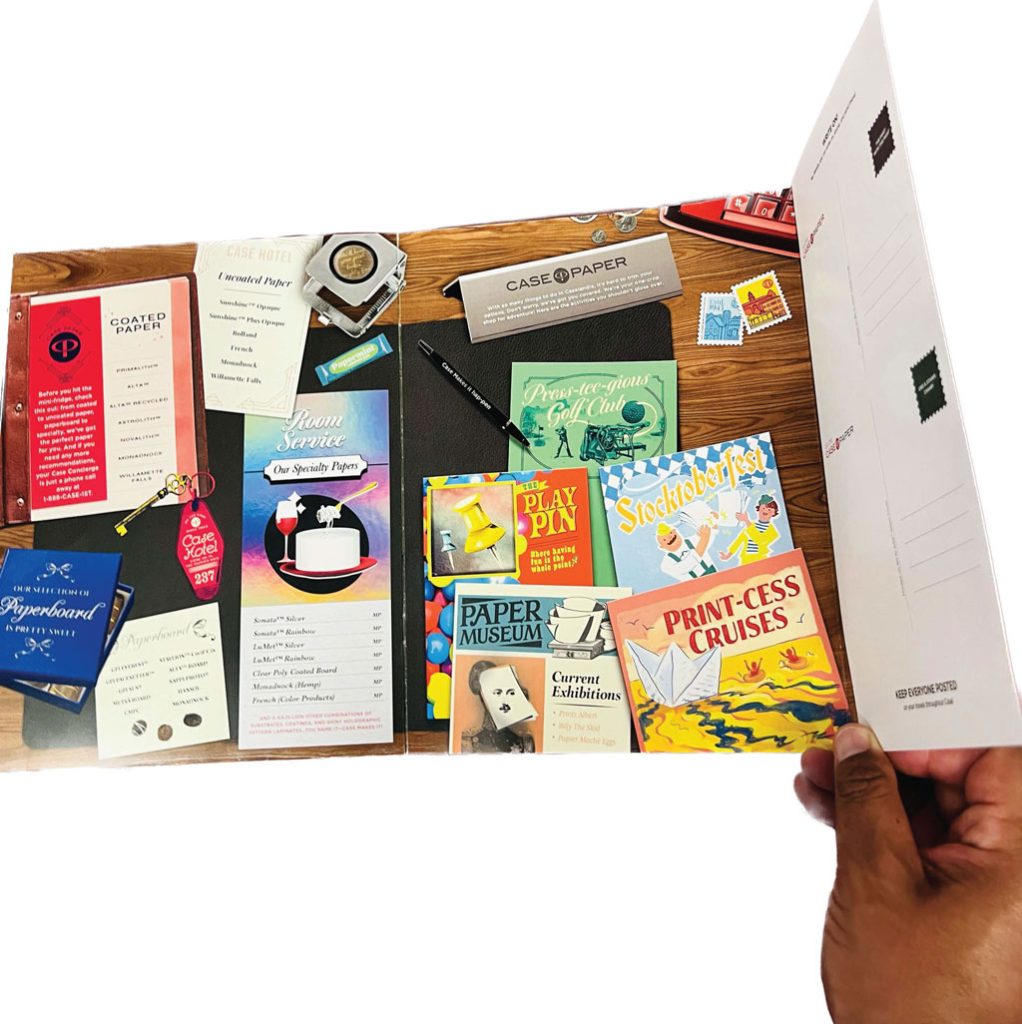 case paper direct mail campaign
