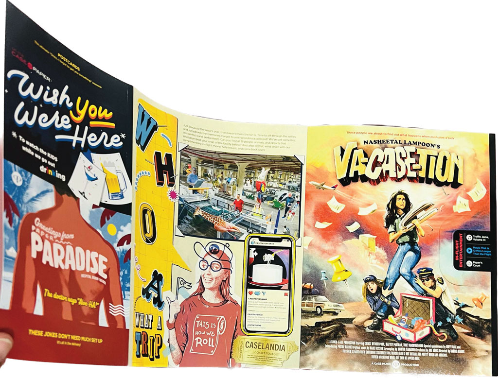 case paper direct mail campaign