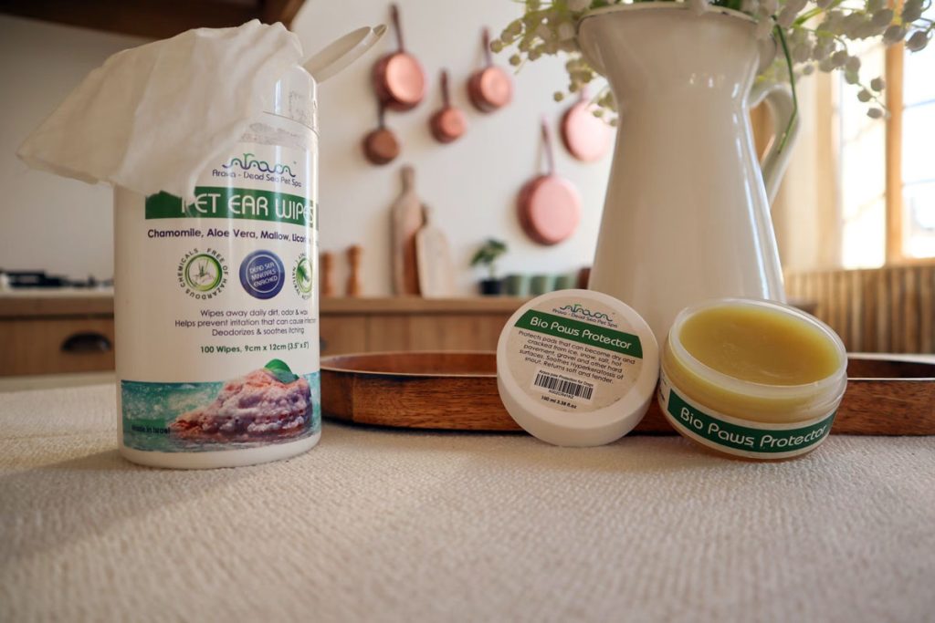 pet care product labels